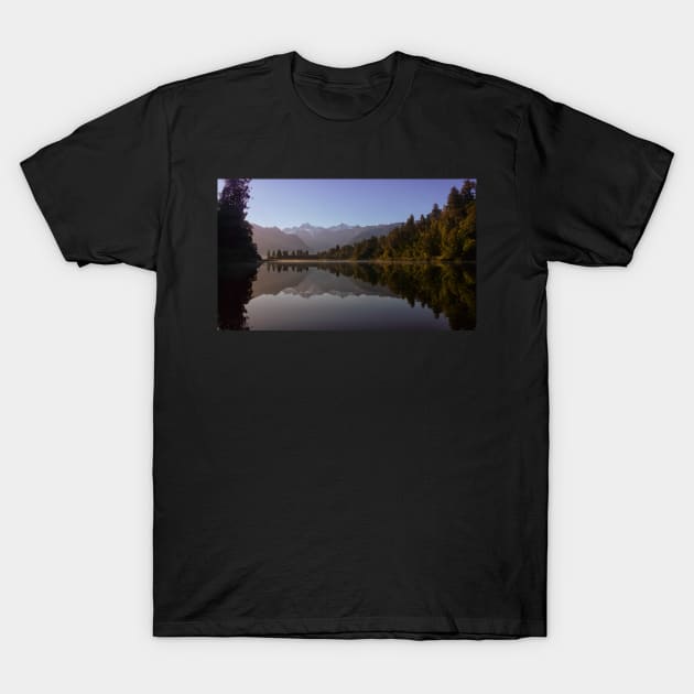 Lake Matheson Dreaming T-Shirt by krepsher